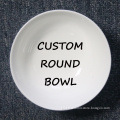 Custom Ceramic Porcelain Fine Bone China Crockery Dolomite Stoneware Round Bowl